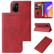 For OPPO F19 Pro+ 5G Magnetic Closure Leather Phone Case(Red) For OPPO F19 Pro+ 5G Magnetic Closure Leather Phone Case(Red)