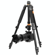 QingZhuangShiDai Q570 Multifunctional Digital SLR Camera Portable Tripod(Black)