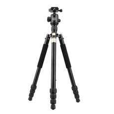 QingZhuangShiDai  Q999B Portable and Stable Photography SLR Digital Camera Tripod(Gold)