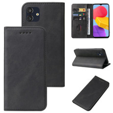 For Samsung Galaxy M13 5G Magnetic Closure Leather Phone Case(Black)