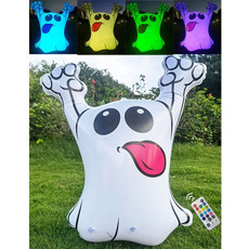 Halloween Bar Haunted House Shopping Mall Inflatable Decoration, Size: 72CM glowing Ghost