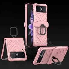 For Samsung Galaxy Z Flip4 GKK Sliding Camshield Magnetic Armor Flip Phone Case with Ring Holder(Sweet Pink) For Samsung Galaxy Z Flip4 GKK Sliding Camshield Magnetic Armor Flip Phone Case with Ring Holder(Sweet Pink)