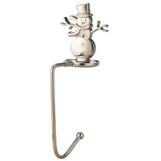 Christmas Decorative Hook Cartoon Christmas Hanger, Spec: Silver Snowman