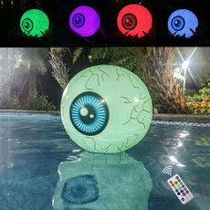 Halloween Bar Haunted House Shopping Mall Inflatable Decoration, Size: 16 Inch Glowing Eyeball