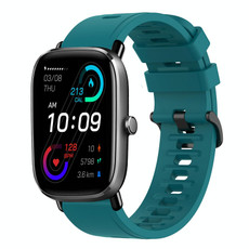For Amazfit GTS 2 20mm Solid Color Soft Silicone Watch Band(Green) For Amazfit GTS 2 20mm Solid Color Soft Silicone Watch Band(Green)