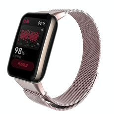 For Xiaomi Mi Band 7 Pro Milan Magnetic Metal Watch Band(Rose Pink)