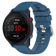 For Samsung Galaxy Watch 4 40mm 20mm Solid Color Soft Silicone Watch Band(Blue) For Samsung Galaxy Watch 4 40mm 20mm Solid Color Soft Silicone Watch Band(Blue)
