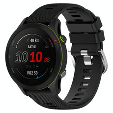 For Samsung Galaxy Watch 5 40mm 20mm Solid Color Soft Silicone Watch Band(Black) For Samsung Galaxy Watch 5 40mm 20mm Solid Color Soft Silicone Watch Band(Black)