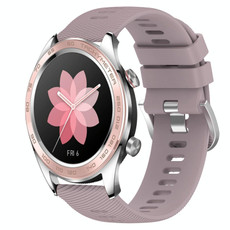 For Honor Watch Dream 22mm Solid Color Soft Silicone Watch Band(Roland Purple)