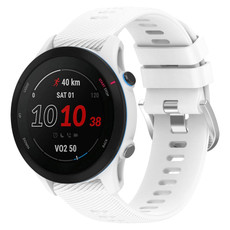 For Samsung Galaxy Watch Active 2 40mm 20mm Solid Color Soft Silicone Watch Band(White) For Samsung Galaxy Watch Active 2 40mm 20mm Solid Color Soft Silicone Watch Band(White)