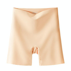 High Waist Seamless Safety Panties Ice Silk Shorts, Size: XL (57.5-70kg)(Skin Color Sticker) High Waist Seamless Safety Panties Ice Silk Shorts, Size: XL (57.5-70kg)(Skin Color Sticker)