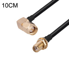 SMA Male Elbow to SMA Female RG174 RF Coaxial Adapter Cable, Length: 10cm SMA Male Elbow to SMA Female RG174 RF Coaxial Adapter Cable, Length: 10cm
