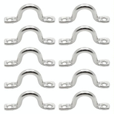 10 PCS 316 Stainless Steel Yacht Bow Handle, Size:4mm