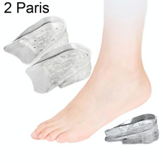 2 Pairs Free Combination Five-layer Height-increasing Insole Silicone Heel Pad 2 Pairs Free Combination Five-layer Height-increasing Insole Silicone Heel Pad