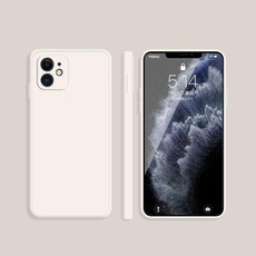 For iPhone 13 mini Imitation Liquid Silicone Phone Case (White)