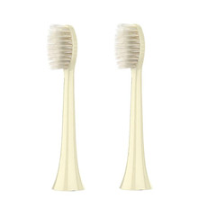 2 PCS Electric Toothbrush Head for Ulike UB602 UB603 UB601,Style: Soft -sensitive Avocado Green