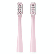 2 PCS Achor Free Tufting Electric Toothbrush Head for Usmile(Pink)