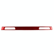For BMW 3 Series E90 CarBon Fiber Car Water Cup Strip Decorative Sticker,Right Drive (Red)
