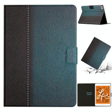 Stitching Solid Color Smart Leather Tablet Case For iPad mini 5 / 4 / 3 / 2 / 1(Green)