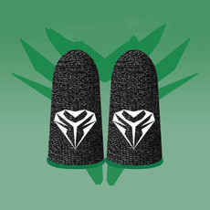 Gaming Superconducting Sweat Resistant Finger Gloves(Green)