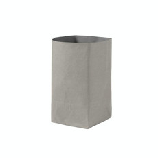 Desktop Separate Storage Washable Kraft Paper Bag, Size: Gray 20x20x35cm
