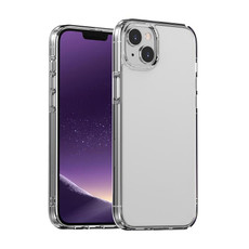 For iPhone 14 PC + TPU Full Coverage Shockproof Phone Case (Transparent)