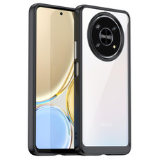For Honor X9 Colorful Series Acrylic + TPU Phone Case(Black) For Honor X9 Colorful Series Acrylic + TPU Phone Case(Black)