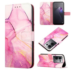 For OPPO Reno8 Pro+ PT003 Marble Pattern Flip Leather Phone Case(LS001)