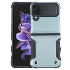 For Samsung Galaxy Z Flip4 Non-slip Shockproof Armor Phone Case(Green)