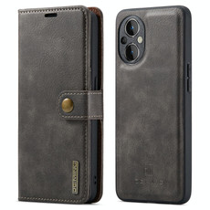 For OnePlus Nord N20 5G DG.MING Crazy Horse Texture Detachable Magnetic Leather Phone Case(Grey) For OnePlus Nord N20 5G DG.MING Crazy Horse Texture Detachable Magnetic Leather Phone Case(Grey)