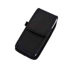 Oxford Cloth Fabric Vertical Men Belt Universal Phone Case, Size: XXL(Black)