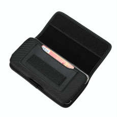Oxford Cloth Nylon Fabric Mobile Phone Universal Case, Size: L(Black)