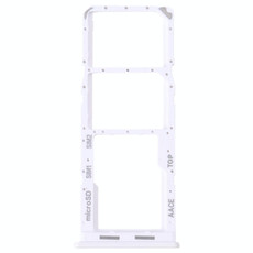 For Samsung Galaxy A13 SM-A135 Original SIM Card Tray + SIM Card Tray + Micro SD Card Tray (White) For Samsung Galaxy A13 SM-A135 Original SIM Card Tray + SIM Card Tray + Micro SD Card Tray (White)