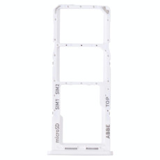 For Samsung Galaxy A13 5G SM-A136 Original SIM Card Tray + SIM Card Tray + Micro SD card tray (White) For Samsung Galaxy A13 5G SM-A136 Original SIM Card Tray + SIM Card Tray + Micro SD card tray (White)