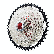 VG Sports Split Mountain Bike Lightweight Cassette Flywheel, Style: 9 Speed 40T (Silver)