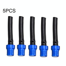 5 PCS Universal Motorcycle Tank Gas Fuel Cap Valve Vent Breather Hose Tube(Blue)