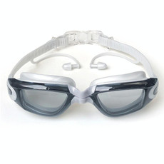HAIZID Children HD Anti-fog Waterproof Myopia Swimming Goggles, Color: Optical Gray