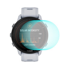 10 PCS For Garmin Forerunner 955 ENKAY 0.2mm 9H Tempered Glass Screen Protector Watch Film