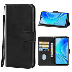 For Huawei nova Y70 Leather Phone Case(Black) For Huawei nova Y70 Leather Phone Case(Black)