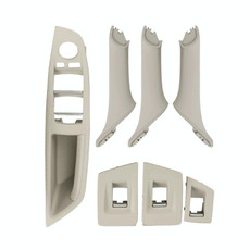 Car Standard Version Inside Doors Handle Pull Trim Cover 5141 7225 873 for BMW F10 F18, Left Driving (Beige White) Car Standard Version Inside Doors Handle Pull Trim Cover 5141 7225 873 for BMW F10 F18, Left Driving (Beige White)