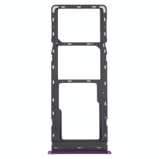 For Infinix Hot 10 Lite X657B SIM Card Tray + SIM Card Tray + Micro SD Card Tray (Purple) For Infinix Hot 10 Lite X657B SIM Card Tray + SIM Card Tray + Micro SD Card Tray (Purple)