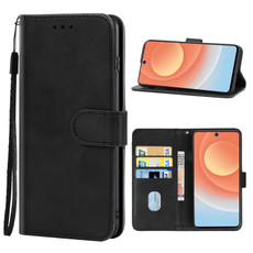 For Tecno Camon 19 Neo Leather Phone Case(Black)