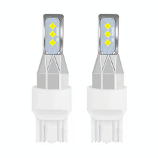 1 Pair 7440 DC 12V-24V 12W 1800LM Car LED Fog Light(Ice Blue Light) 1 Pair 7440 DC 12V-24V 12W 1800LM Car LED Fog Light(Ice Blue Light)