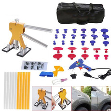 D6 44 in 1 Car Paintless Dent Dings Repair Lifter Tools Kit, Plug Type:EU Plug