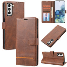 For Samsung Galaxy S21 FE 5G Classic Wallet Flip Leather Phone Case(Brown)