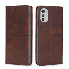 For Motorola Moto E32 4G Cow Texture Magnetic Horizontal Flip Leather Phone Case(Dark Brown) For Motorola Moto E32 4G Cow Texture Magnetic Horizontal Flip Leather Phone Case(Dark Brown)