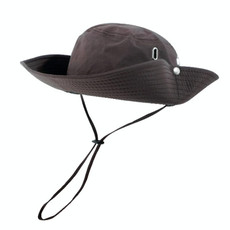 Versatile Breathable Sunscreen Drawstring Fisherman Hat(Coffee)