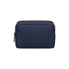 DY01 Digital Accessories Storage Bag, Spec: Small (Navy Blue)