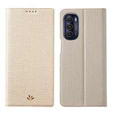 For Motorola Moto G Stylus 5G 2022 ViLi DMX Series Shockproof Magnetic Flip Leather Phone Case(Gold)