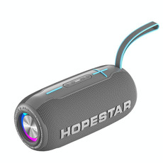 HOPESTAR H49 RGB Light TWS Waterproof Wireless Bluetooth Speaker(Grey)